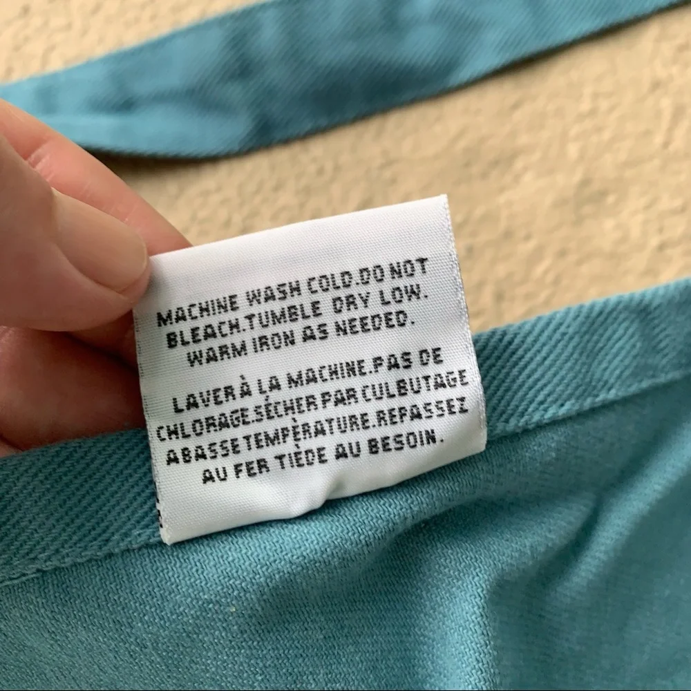 Williams Sonoma Teal Apron for an Adult